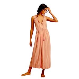 Striped Romper by Anthropologie XL